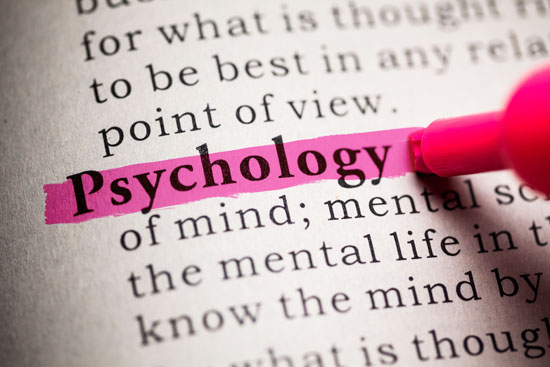 A picture of a dictionary page with the term 'psychology' highlighted