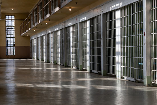 A picture of prison cells